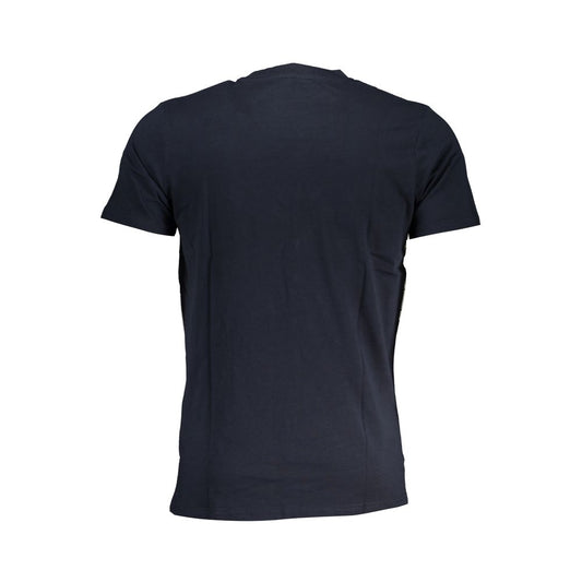 Cavalli Class Blu Cotton Men T-Shirt