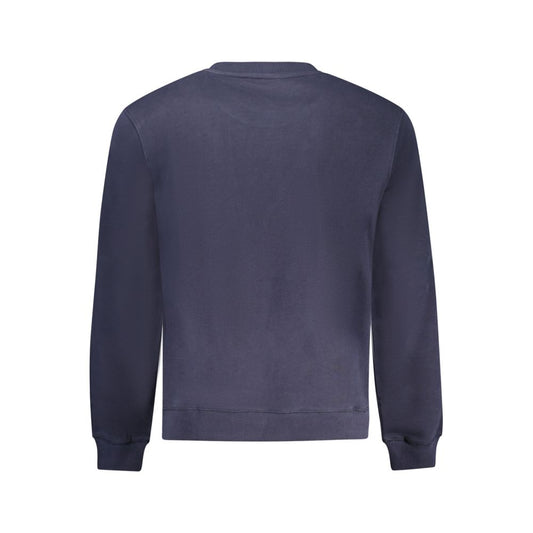 Napapijri Blue Cotton Men Sweater