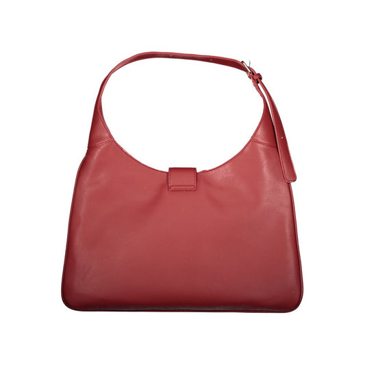 Mario Valentino Red Polyurethane Women Handbag