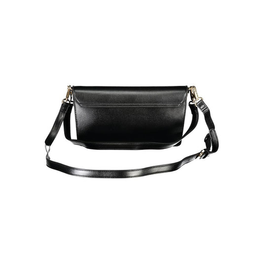 Mario Valentino Black Polyethylene Women Handbag
