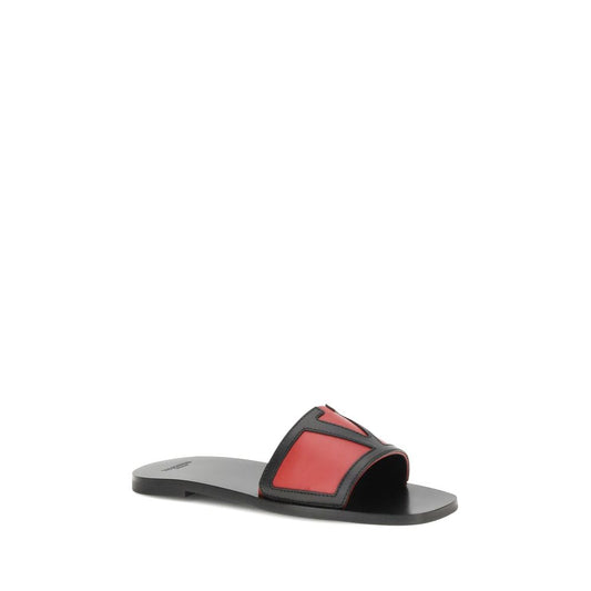 Valentino Garavani Multicolor Calf Leather Bos Taurus Sandals