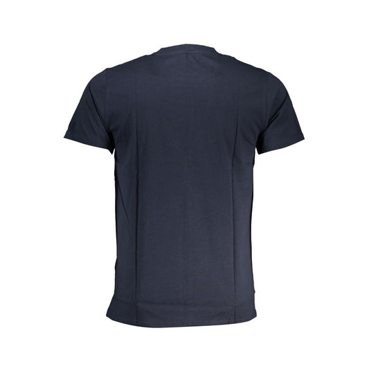 Cavalli Class Blue Cotton Men T-Shirt