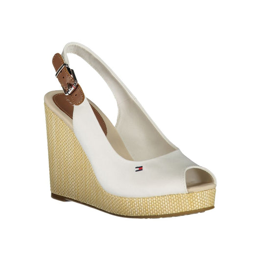 Tommy Hilfiger Bianco Polyester Women Sandal