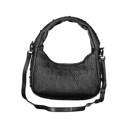 Mario Valentino Nero Polyurethane Women Shoulder Bag