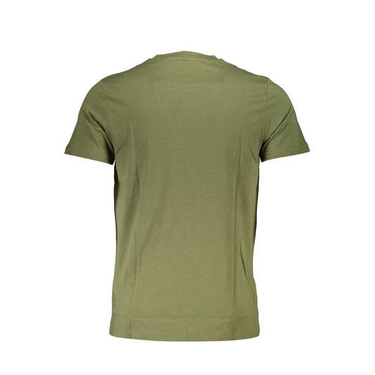 Cavalli Class Verde Cotton Men T-Shirt