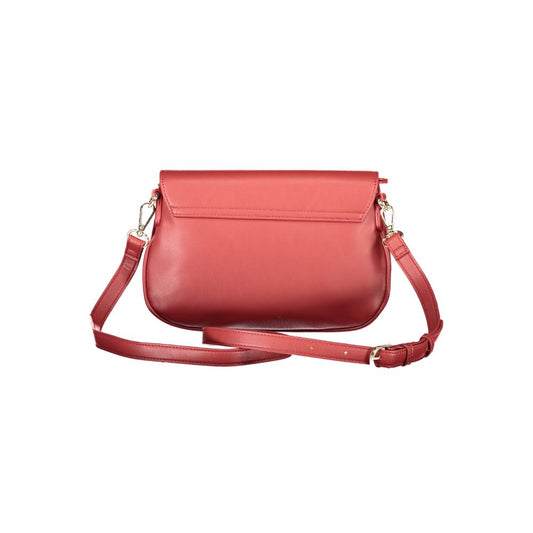 Mario Valentino Rosso Polyurethane Women Handbag