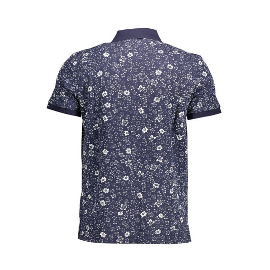 Gant Blue Cotton Mens Polo Shirt