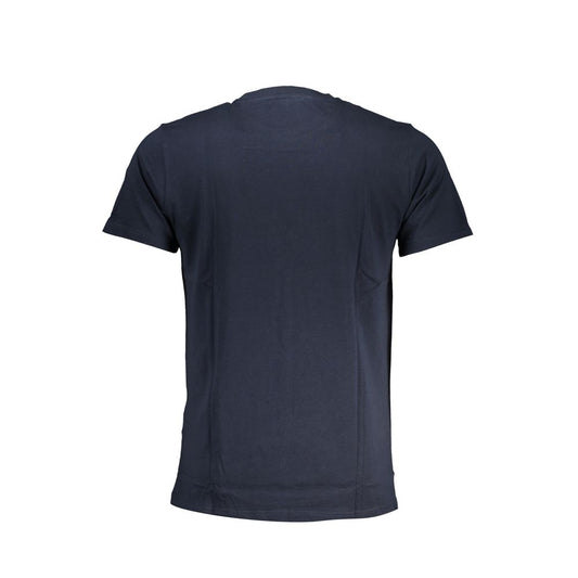 Cavalli Class Blu Cotton Men T-Shirt