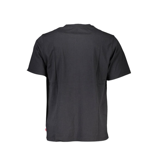 Levi's Black Cotton Mens T-Shirt