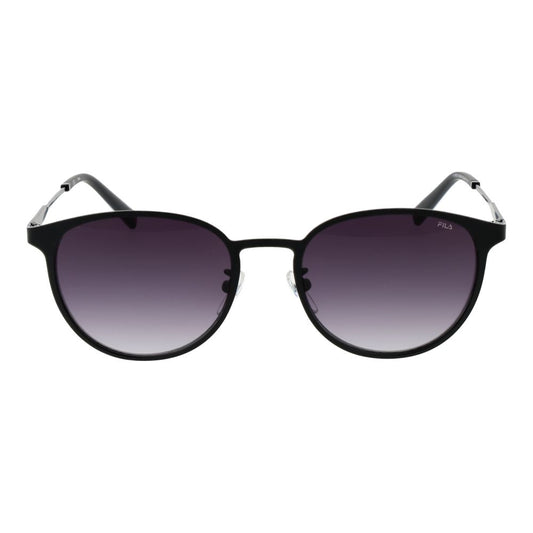 Fila Black Stainless Steel Sunglasses
