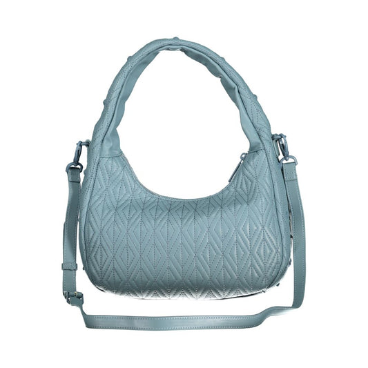 Mario Valentino Blue Polyurethane Women Shoulder Bag