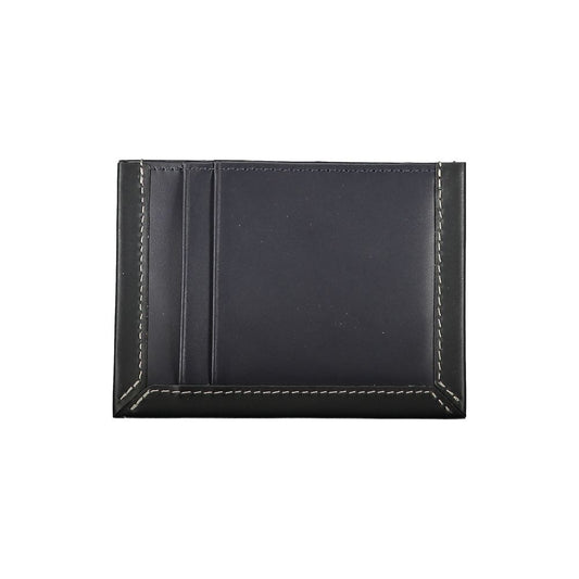 Tommy Hilfiger Blue Leather Men Wallet
