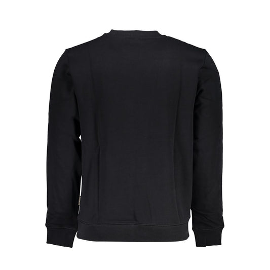 Napapijri Black Cotton Men's Sweatshirt