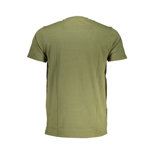 Cavalli Class Verde Cotton Men T-Shirt