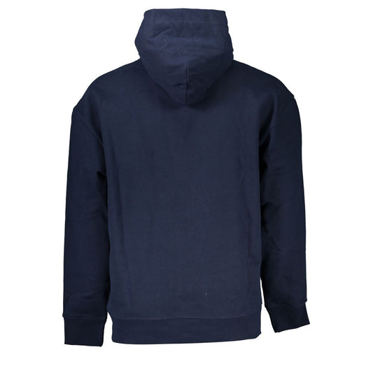 Tommy Hilfiger Blue Cotton Men's Hoodie
