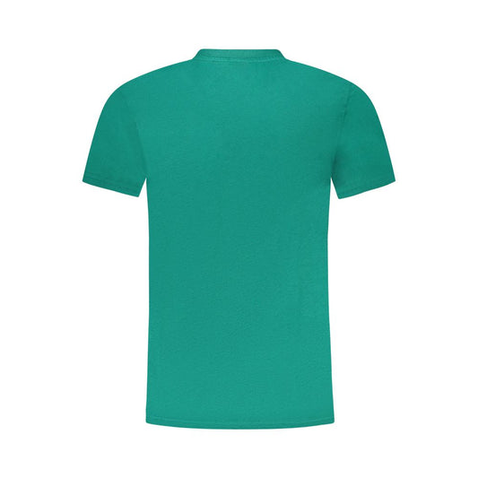 Cavalli Class Verde Cotton Men T-Shirt