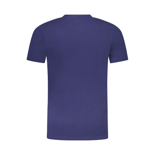 Cavalli Class Blu Cotton Men T-Shirt