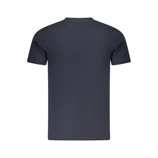 Cavalli Class Blu Cotton Men T-Shirt