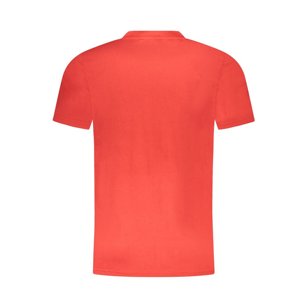 Cavalli Class Red Cotton Men's T-Shirt