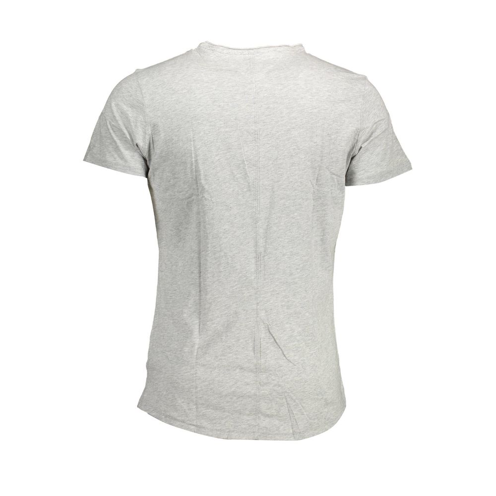 Tommy Hilfiger Grigio Cotton Male T-Shirt