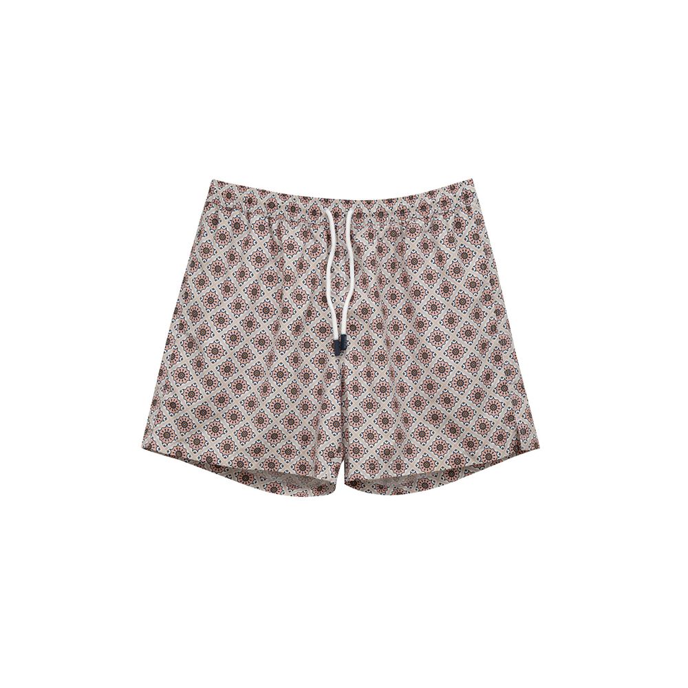 Gran Sasso Pink Polyester Swim Short