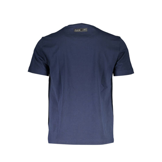 Plein Sport Blue Cotton Men's T-Shirt