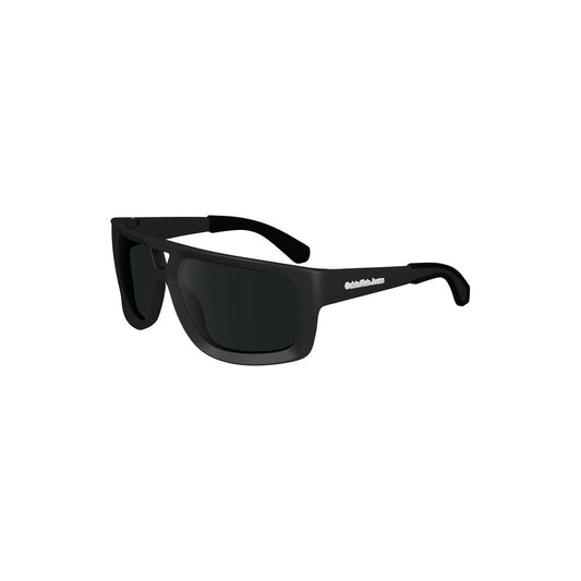 Calvin Klein Black Plastic Men Sunglasses