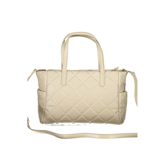 Mario Valentino Beige Polyurethane Women Handbag