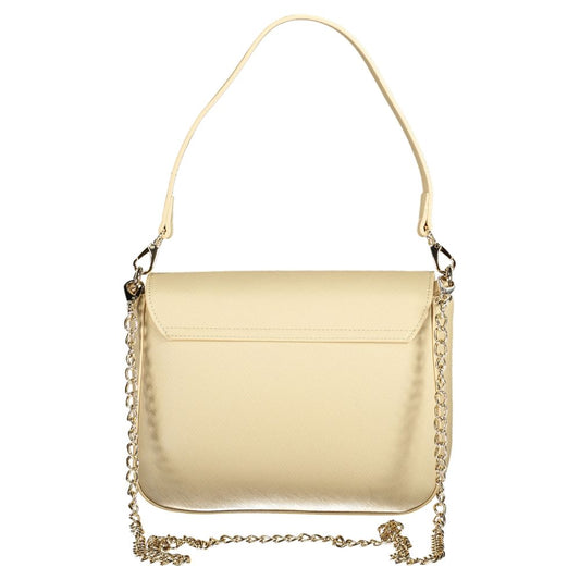 Mario Valentino Beige Polyurethane Women Handbag
