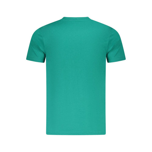 Cavalli Class Verde Cotton Men T-Shirt