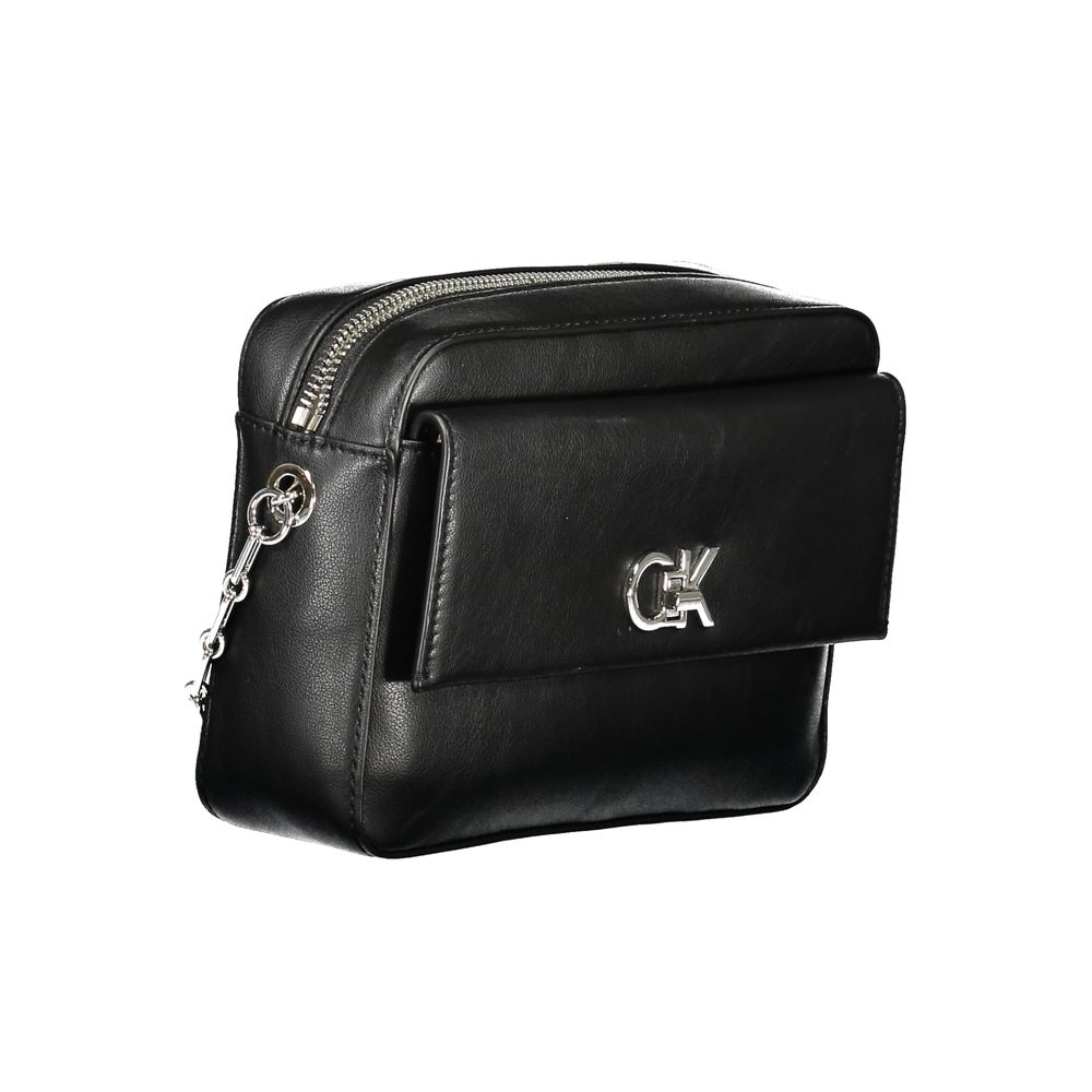Calvin Klein Black Polyester Women Handbag