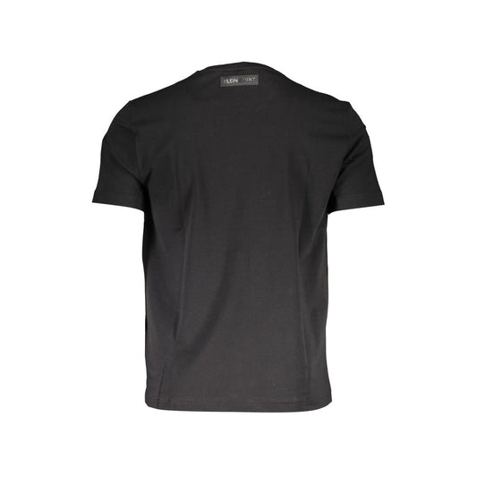 Plein Sport Black Cotton Men's T-Shirt