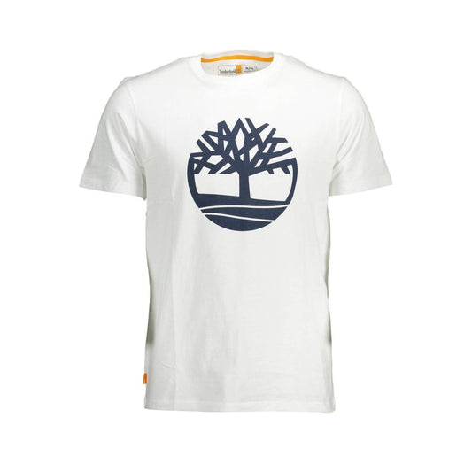 Timberland White Organic Cotton Men's T-Shirt