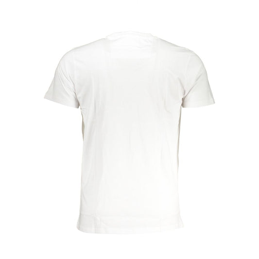 Cavalli Class Bianco Cotton Men T-Shirt