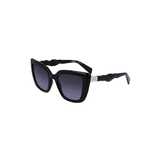 Liu Jo Black Bio-Injected Women Sunglasses