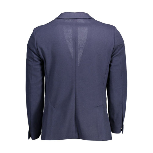 Gant Blu Polyester Men's Jacket