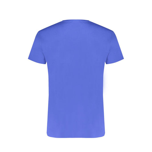 Trussardi Blue Cotton Men T-Shirt