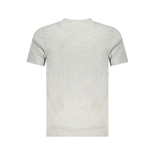 Cavalli Class Grigio Cotton Men T-Shirt