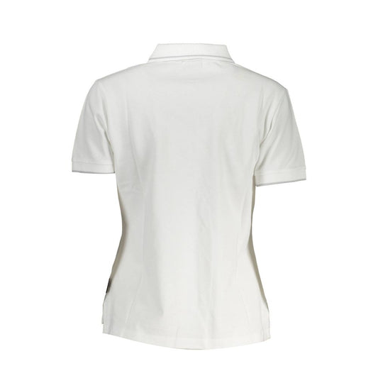 Napapijri Bianco Cotton Women Polo