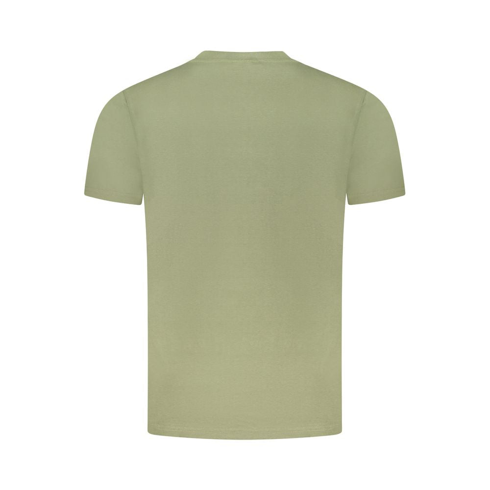Cavalli Class Verde Cotton Men T-Shirt