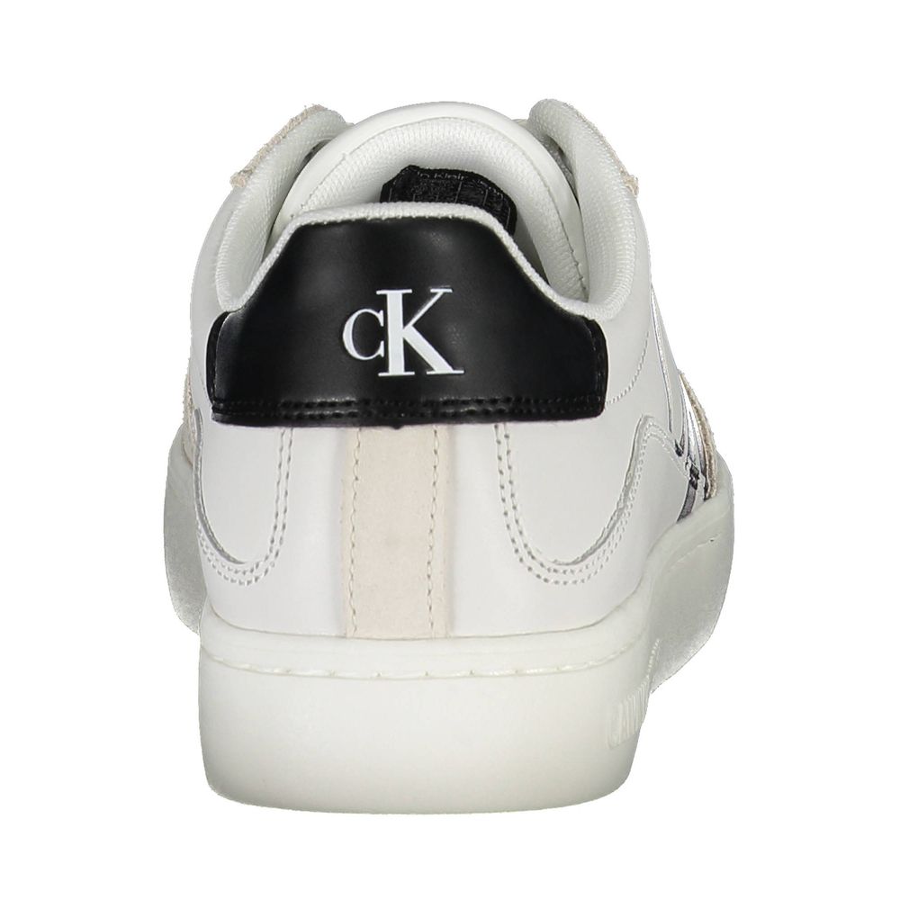 Calvin Klein Bianco Leather Women Sneaker