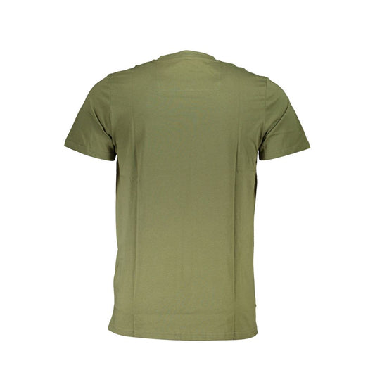 Cavalli Class Verde Cotton Men T-Shirt