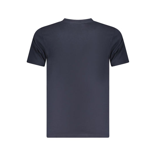 Cavalli Class Blu Cotton Men T-Shirt