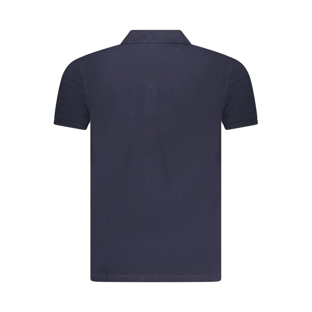 Marina Yachting Blue Cotton Men Polo Shirt