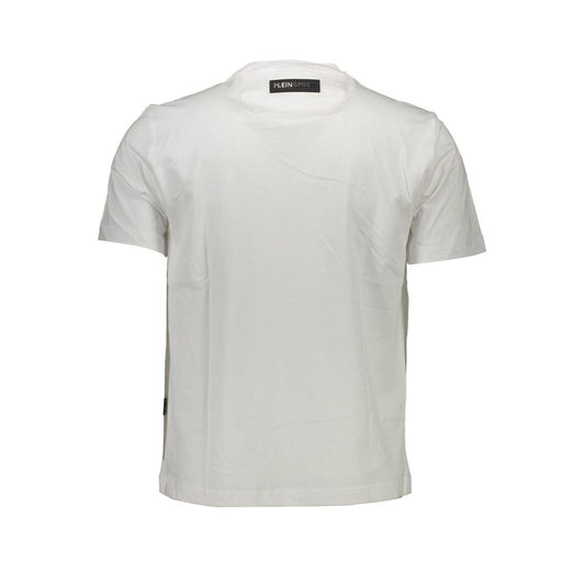 Plein Sport White Cotton Men's T-Shirt