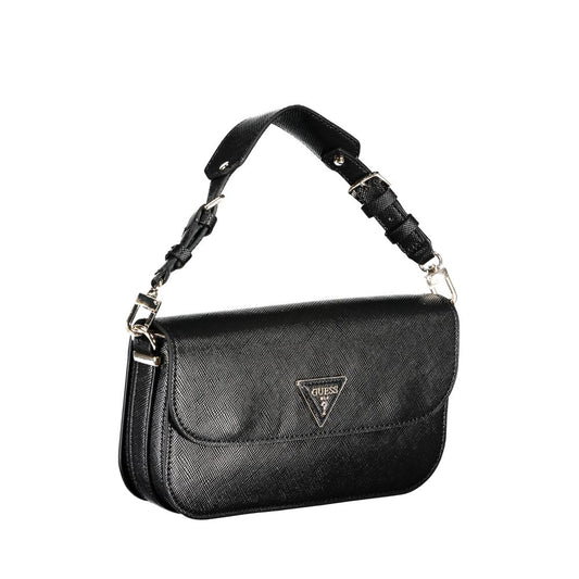 Guess Jeans Black Polyurethane Women Handbag