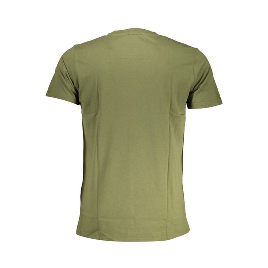Cavalli Class Verde Cotton Men T-Shirt