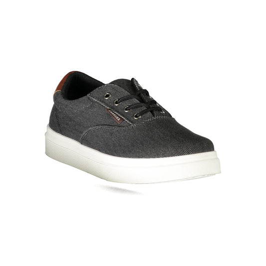 Carrera Black Polyurethane Men Sneaker