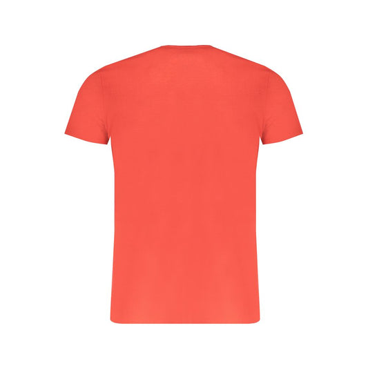 Trussardi Rosso Cotton Men T-Shirt