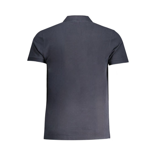 Cavalli Class Blu Cotton Men Polo